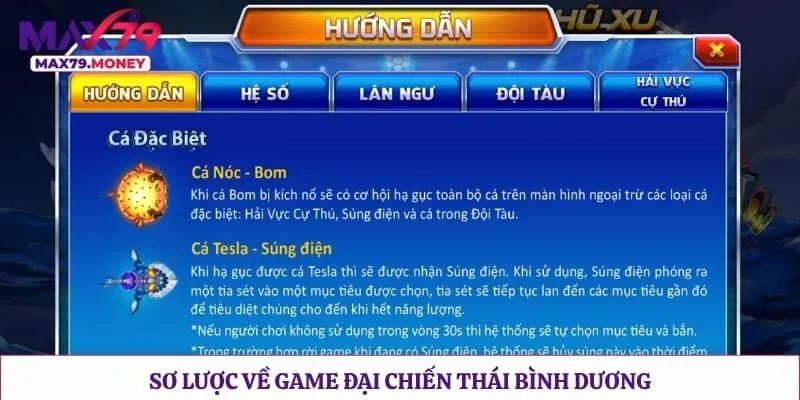 Sơ lược về game đại chiến Thái Bình Dương